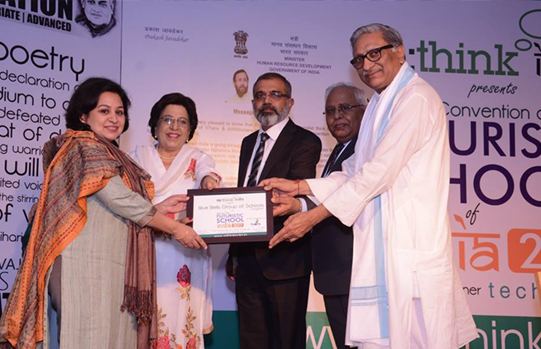 blue-bells-group-of-schools-conferred-as-the-futuristic-schools-of-india-2017-by-rethink-india-foundation